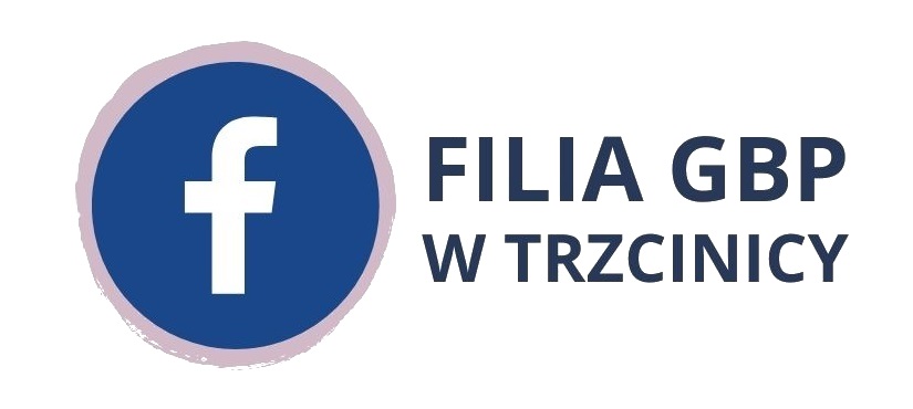 Z lewej strony logo Facebook, z prawej strony napisz GBP w Jaśle filia w Trzcinicy